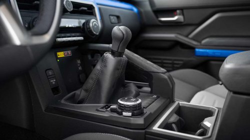 There's only one new pickup truck with a manual transmission left in the USA
