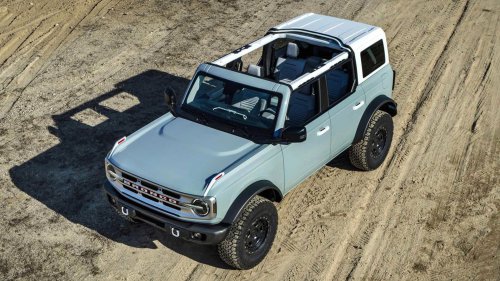 Only 2 SUVs offer removable roof and doors: Ford Bronco and Jeep Wrangler