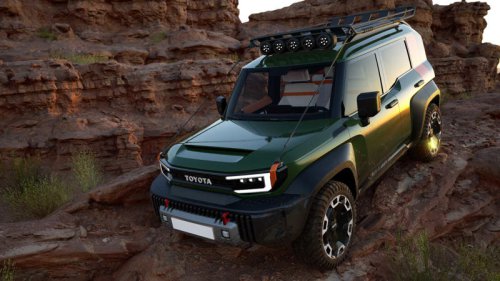 Toyota, Mercedes, Toyota's Baby G-Class Rival Could Be Ready Sooner Than Mercedes Hoped