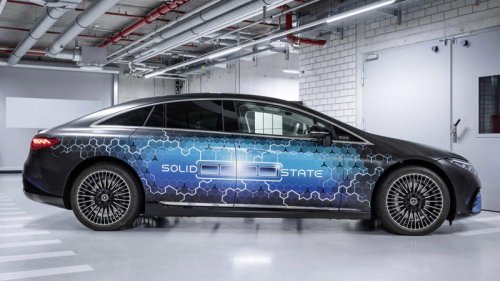 Mercedes, Mercedes's Revolutionary 600-Mile Solid-State EV Prototype Is Officially On The Road
