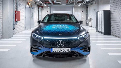 Mercedes's Revolutionary 600-Mile Solid-State EV Prototype Is Officially On The Road