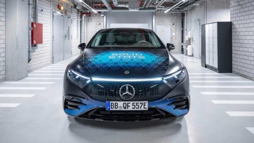 Mercedes, Mercedes's Revolutionary 600-Mile Solid-State EV Prototype Is Officially On The Road