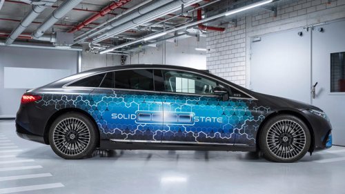 Mercedes-Benz, Mercedes-Benz EQS, Battery, The Mercedes-Benz EQS Claims 620 Miles of Range in Semi-Solid-State Battery Testing