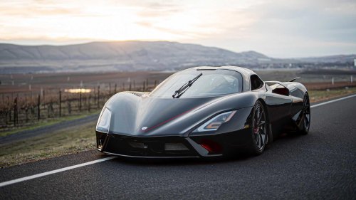 The first production car to officially crack 200 MPH stock