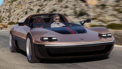 Bertone, Pop-Up Headlights Are So Back! Bertone's New Sports Car Wears 'Em Loud and Proud