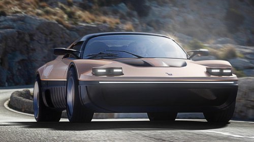 Pop-Up Headlights Are So Back! Bertone's New Sports Car Wears 'Em Loud and Proud