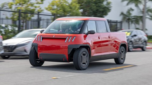 Riding in America’s Tiniest All-Electric Truck: The Telo MT1