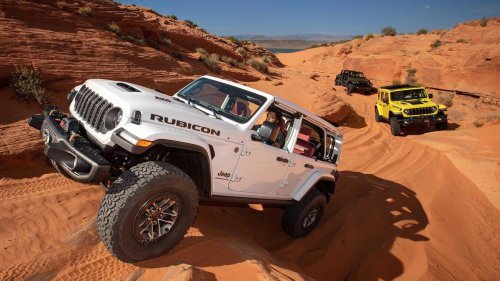 The crazy Jeep Wrangler that had a 5.7 Hemi V8 on each axle