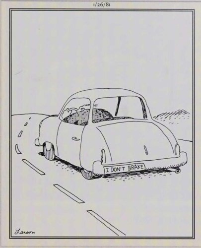 The Far Side's Worst Drivers Terrorize the Roads in These 10 Hilarious Comics