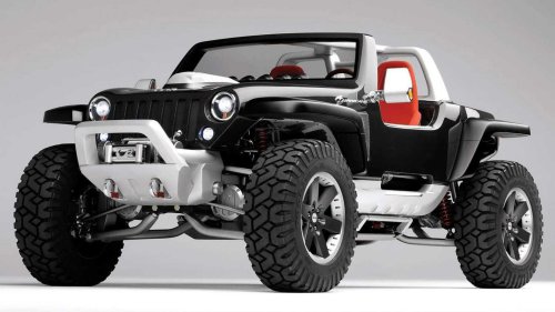 The crazy Jeep Wrangler that had a 5.7 Hemi V8 on each axle