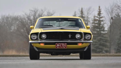 A 1969 Ford Mustang Boss 302 Fastback in Photos