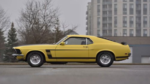 A 1969 Ford Mustang Boss 302 Fastback in Photos