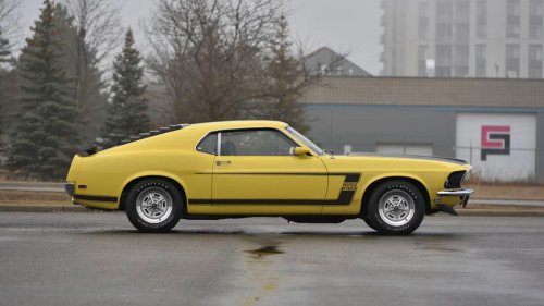 A 1969 Ford Mustang Boss 302 Fastback in Photos