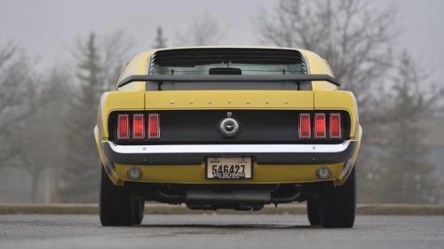 A 1969 Ford Mustang Boss 302 Fastback in Photos