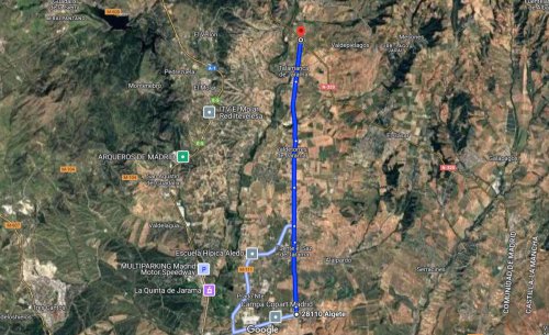 El 'infinito' madrileño: descubre la carretera con la recta más larga de la Comunidad de Madrid