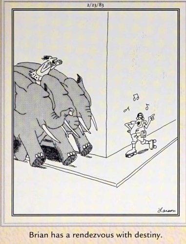 The Far Side's Worst Drivers Terrorize the Roads in These 10 Hilarious Comics