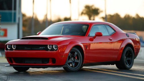 The first modern Dodge Demon concept used a puny four-cylinder engine