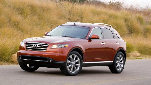Infiniti's FX SUV with a V8 engine is a superb used buy