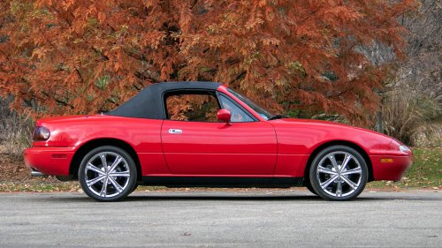 A 1990 Mazda Miata Convertible in Photos