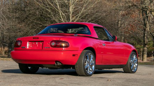 A 1990 Mazda Miata Convertible in Photos