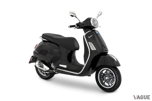 クロームパーツが輝く「洗練のモノトーン仕上げ」がカッコいい！ ベスパのフラッグシップに新モデル「GTS 300スーパー」が登場