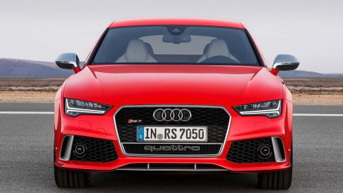 The Audi RS7 560-hp hatchback is an ideal family car for $55k