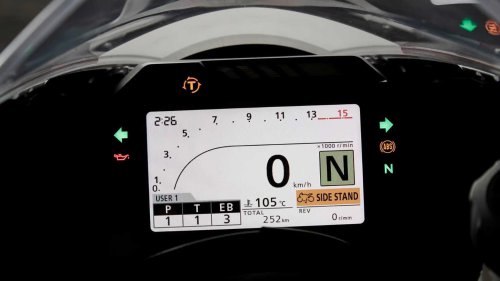 The Honda sport bike that rivals the Kawasaki Ninja ZX-10R at a lower price