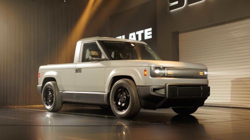 The Jeff Bezos-backed pickup truck might be the wrecking ball the industry needs