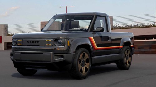 MINI | Checkout A 1990s Mini Truck Inspired Render Of Slates Affordable EV