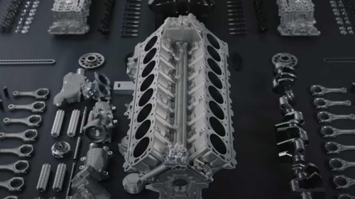 The largest engine ever to power a European supercar