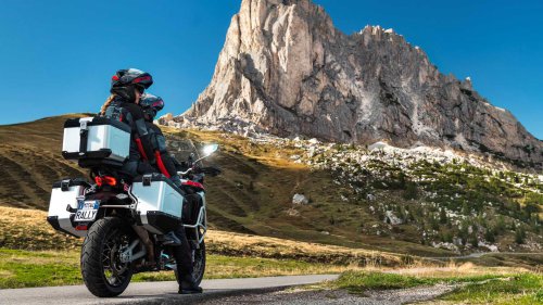 The adventure motorcycle that blends touring comfort with trail capability
