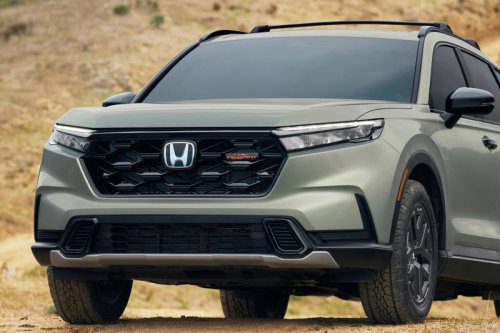 View Exterior Photos of the 2026 Honda CR-V Hybrid TrailSport