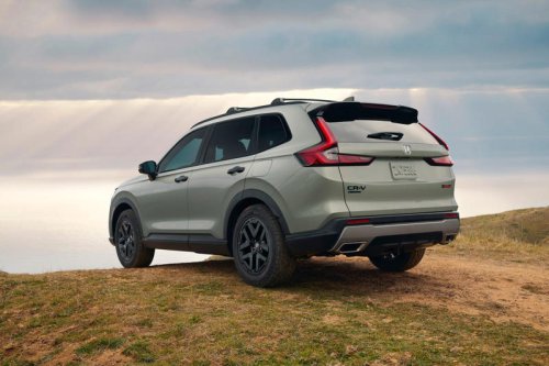 View Exterior Photos of the 2026 Honda CR-V Hybrid TrailSport