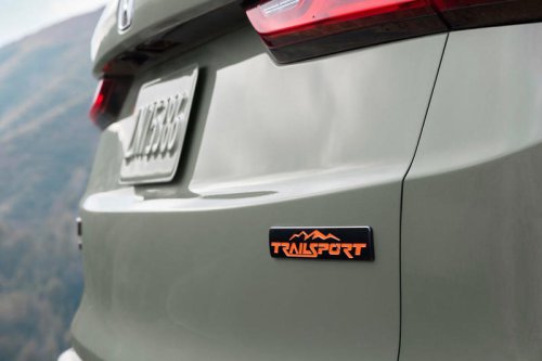 View Exterior Photos of the 2026 Honda CR-V Hybrid TrailSport