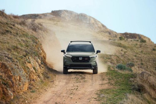 View Exterior Photos of the 2026 Honda CR-V Hybrid TrailSport
