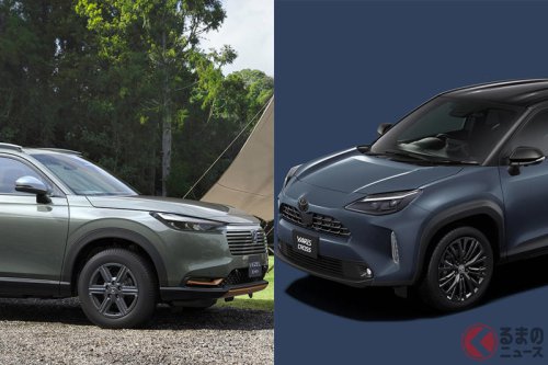 「どっちが良いの？」 人気国産「コンパクトSUV」が凄すぎた！ トヨタ・ホンダで悩む… 「ヤリスクロス＆ヴェゼル」の特徴とは