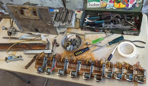 How to Make Money on a Pinball Machine Rescued from the Car Graveyard