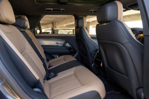 View Interior Photos of the 2025 Land Rover Range Rover Sport PHEV