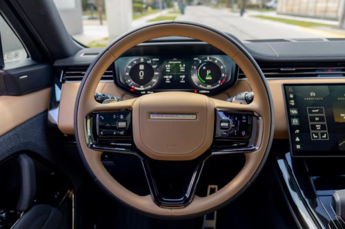 View Interior Photos of the 2025 Land Rover Range Rover Sport PHEV