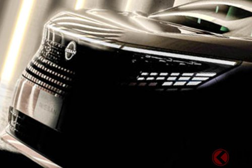 15年ぶり全面刷新！ 日産が「新型エルグランド」初公開！ 元祖「キングオブミニバン」に史上初の「ハイブリッド」＆高性能4WD搭載？ 待望の「アルファード対抗馬」2025年度後半デビューへ