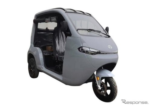 普通免許で乗れる「電動トゥクトゥク」、64万9000円から予約開始