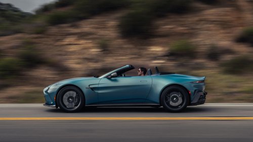 The 2025 Aston Martin Vantage Roadster in Photos