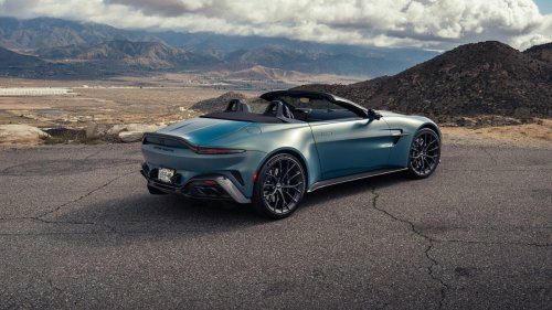 The 2025 Aston Martin Vantage Roadster in Photos