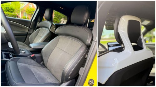 I drove Ford's Mustang Mach-E Rally. It looks like a life-sized Hot Wheels toy but is actually a fantastically fast electric SUV.