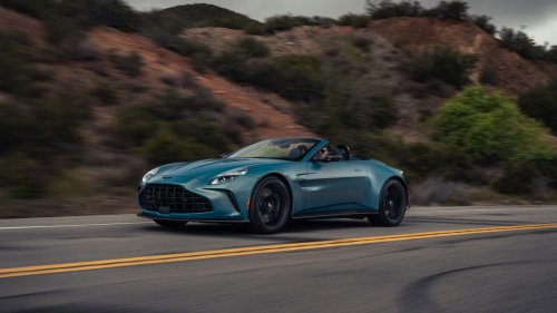 The 2025 Aston Martin Vantage Roadster in Photos