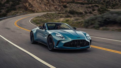 The 2025 Aston Martin Vantage Roadster in Photos
