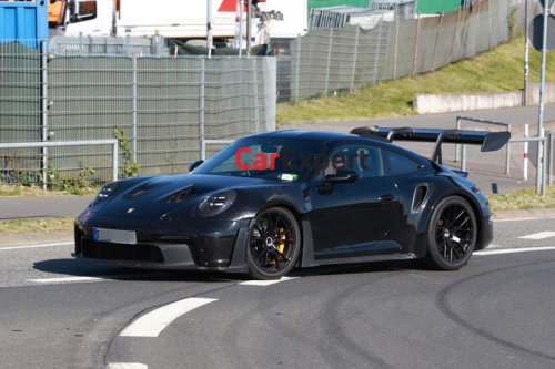 2026 Porsche 911 GT2 RS spied for the first time