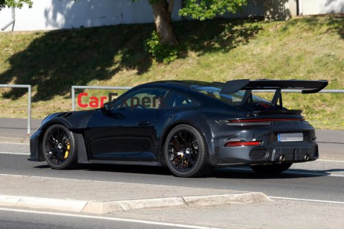 2026 Porsche 911 GT2 RS spied for the first time