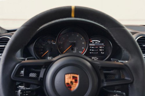 The Porsche 718 Spyder RS's Cabin Keeps It Simple and Engaging