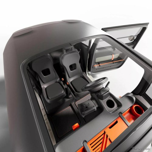 シトロエンの超小型EV『アミ』がマイチェン、表情豊かな新デザインに